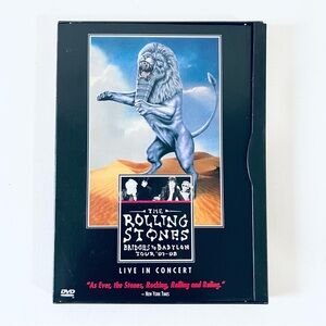 DVD The Rolling Stones Bridges to Babylon Tour DVD 1997-1998 Live Concert Music